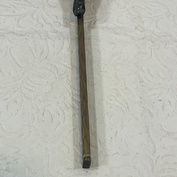 VTG 60's Brass Metal Pewter Jesus on Cross Crucifix Wall Hanging Religious10"x5" - Picture 8 of 16